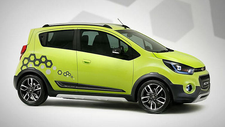 Компакт-кар Chevrolet Spark стал «вседорожником» Компакт-кар Chevrolet Spark стал «вседорожником»