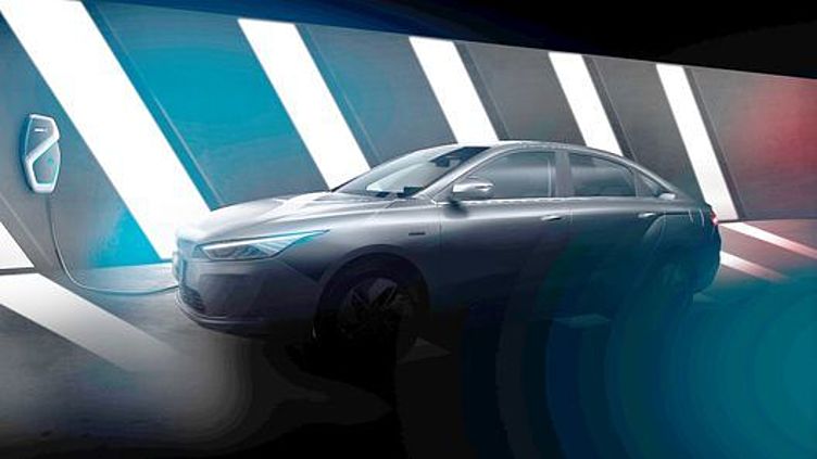 Вот как выглядит новый электрический седан Geely Вот как выглядит новый электрический седан Geely