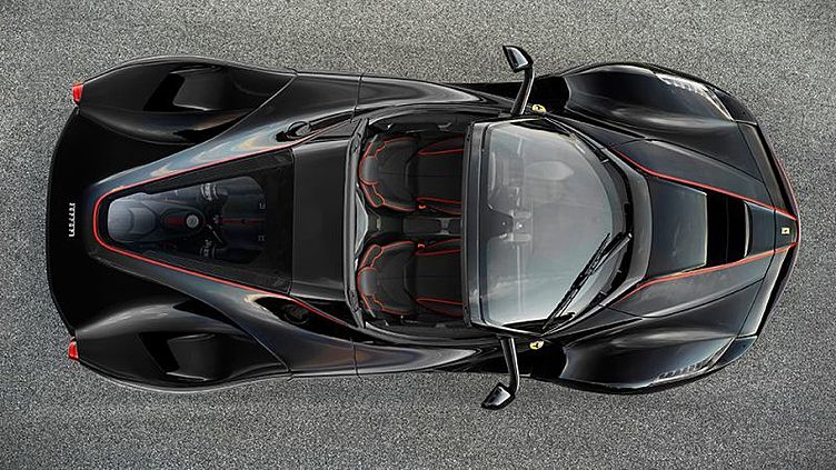 Для открытой LaFerrari подготовили два типа крыши Для открытой LaFerrari подготовили два типа крыши