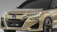 Новый кроссовер марки Honda покажут в апреле