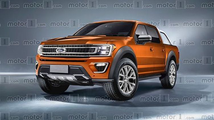 Будущий Ford Ranger мимикрирует под пикап Ford F-150 Будущий Ford Ranger мимикрирует под пикап Ford F-150