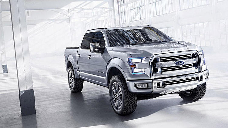 Алюминиевый пикап Ford F-150 покажут в Детройте