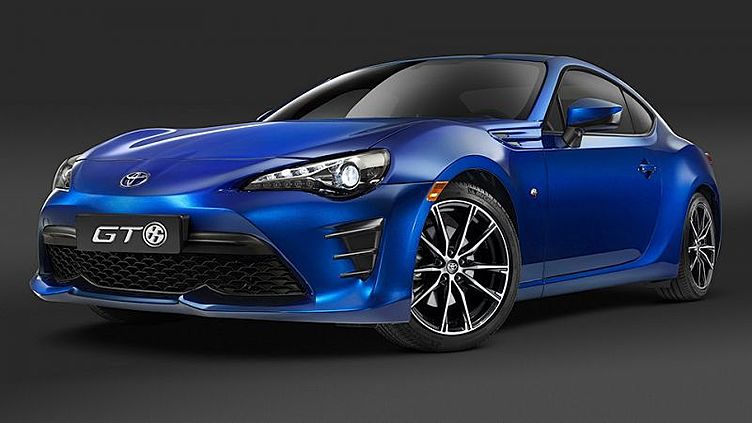 Купе Toyota GT86 обновилось Купе Toyota GT86 обновилось