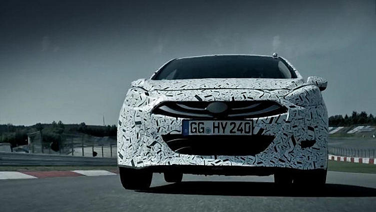 Хот-хэтч Hyundai i30 N вышел на испытания на Нюрбургринг Хот-хэтч Hyundai i30 N вышел на испытания на Нюрбургринг