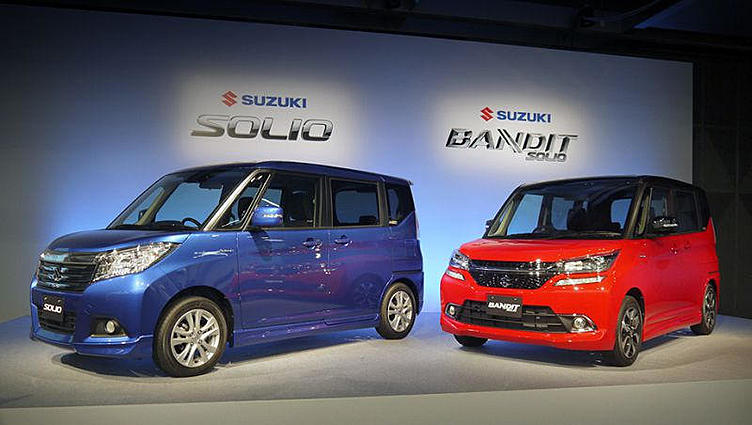 Микровэн Suzuki Solio улучшился на новой платформе