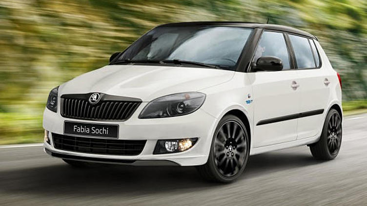 Skoda представляет спецверсии Fabia Sochi и Yeti Sochi