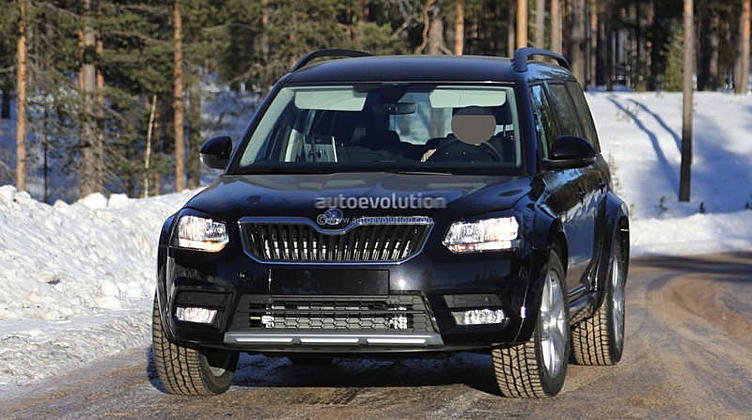 Большой паркетник Skoda вышел на испытания Большой паркетник Skoda вышел на испытания