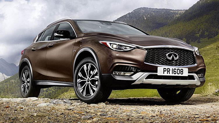 Infiniti официально представила кроссовер QX30