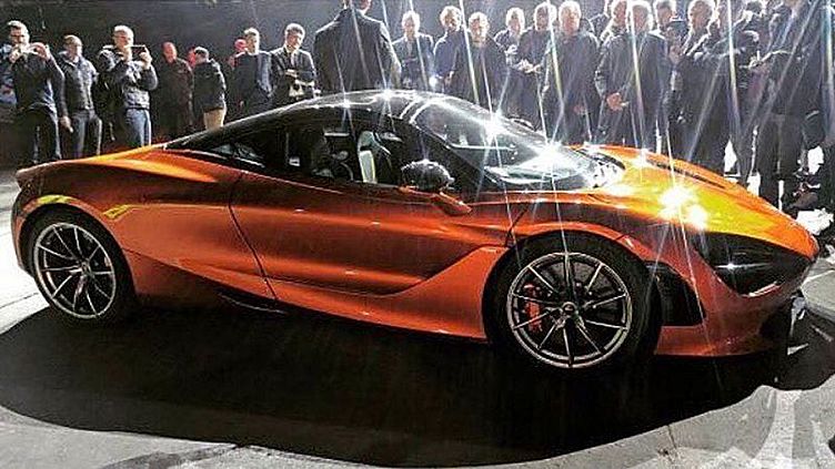 В Сети появилась первая фотография нового суперкара McLaren