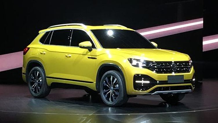 Volkswagen показал в Китае три новых кроссовера Volkswagen показал в Китае три новых кроссовера
