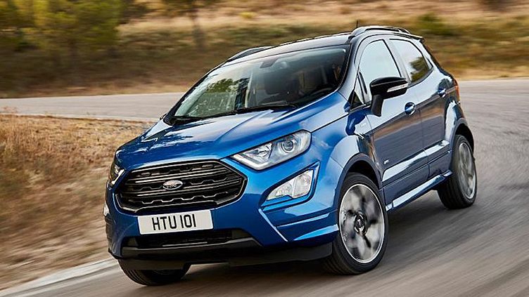 Рестайлинг Ford EcoSport добавит исполнение ST-line