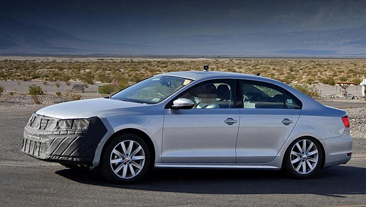 Седан Volkswagen Jetta подвергнется модернизации Седан Volkswagen Jetta подвергнется модернизации