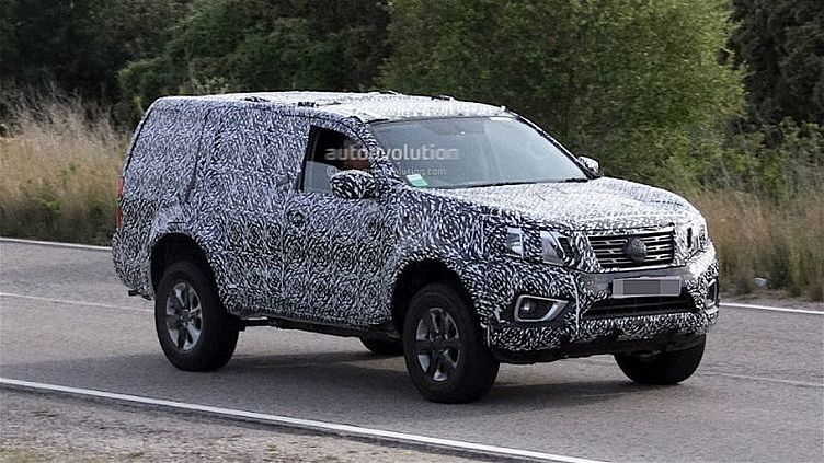 Nissan начал испытания вседорожника на базе пикапа Navara Nissan начал испытания вседорожника на базе пикапа Navara
