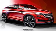 Вот так будет выглядеть купеобразный Skoda Kodiaq