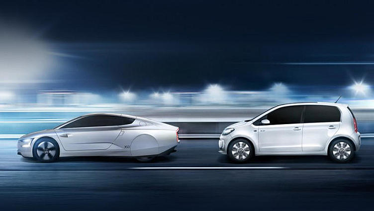 Компания Volkswagen превратила сити-кар up! в дизельный гибрид Компания Volkswagen превратила сити-кар up! в дизельный гибрид