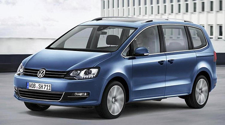 Обновление VW Sharan не принесет неожиданностей