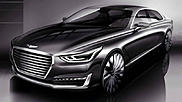 Компания Hyundai показала дизайн преемника седана Equus