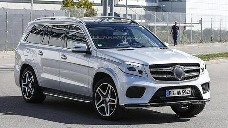 Флагманский внедорожник Mercedes-Benz засветился перед камерами Флагманский внедорожник Mercedes-Benz засветился перед камерами