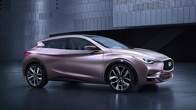 Cамый маленький автомобиль марки Infiniti показали миру Cамый маленький автомобиль марки Infiniti показали миру
