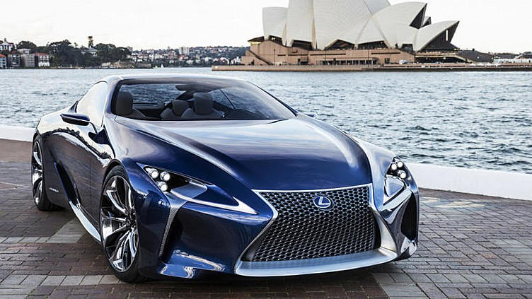 Концептуальный суперкар Lexus LF-LC пойдет на конвейер