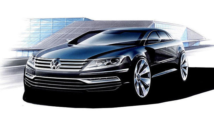 Новый VW Phaeton покажут в Детройте