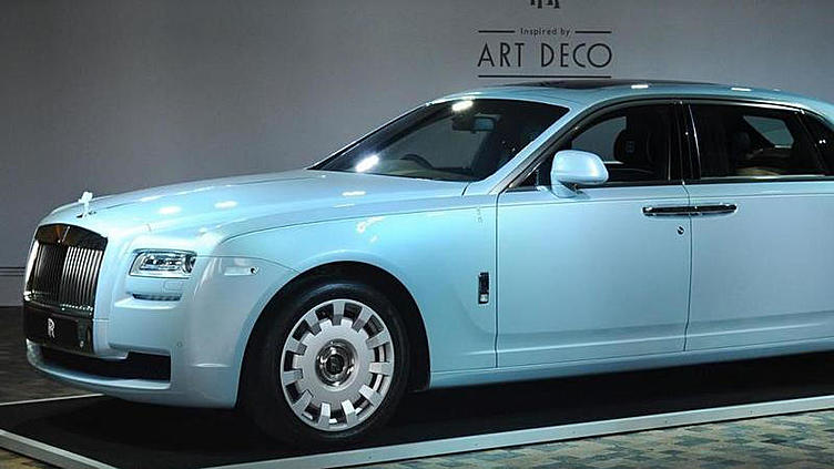 Rolls-Royce представил автомобиль в стиле ар деко