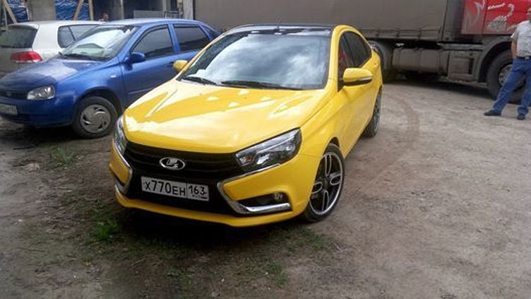 Самая мощная Lada вновь засветилась на фото Самая мощная Lada вновь засветилась на фото