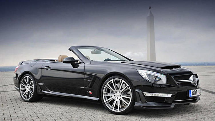 В бюро Brabus запрягли в родстер Mercedes SL 65 AMG 800 «лошадей»