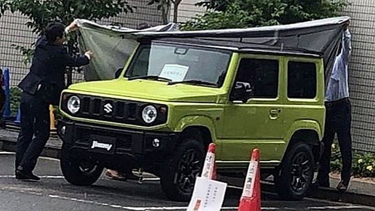 Новый Suzuki Jimny - первые фотографии Новый Suzuki Jimny - первые фотографии
