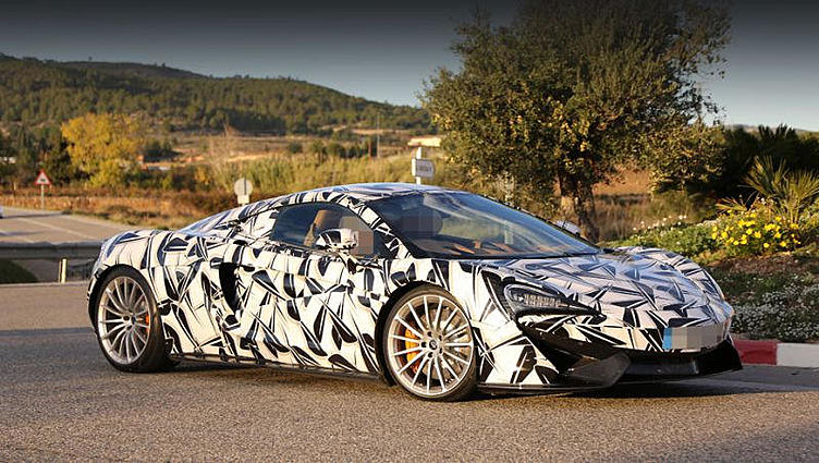 Купе McLaren 570GT может обзавестись четырьмя креслами Купе McLaren 570GT может обзавестись четырьмя креслами