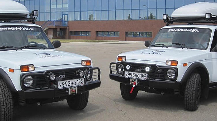 Две LADA 4x4 Wild Edition отправились покорять Эльбрус