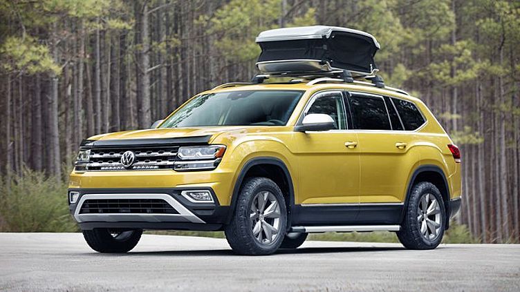 VW Atlas превратили в кроссовер выходного дня