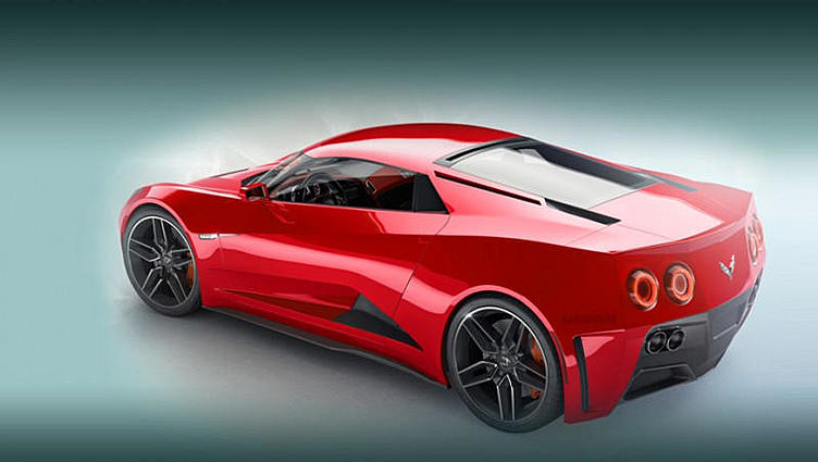Купе Chevrolet Corvette C8 кардинально поменяет компоновку Купе Chevrolet Corvette C8 кардинально поменяет компоновку