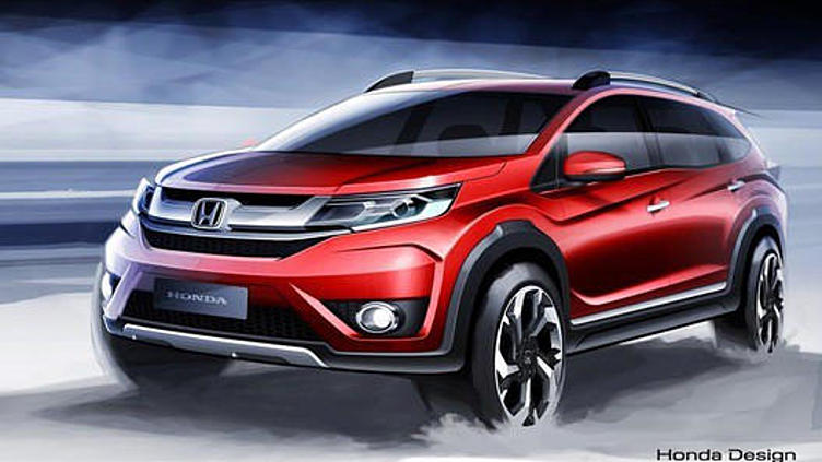Honda готовит семиместный кроссовер Honda готовит семиместный кроссовер