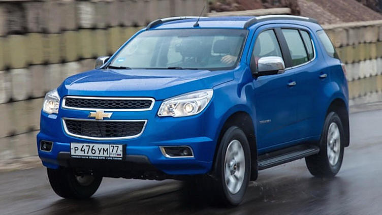 Chevrolet отзывает в России 3,8 тысячи внедорожников Trailblazer