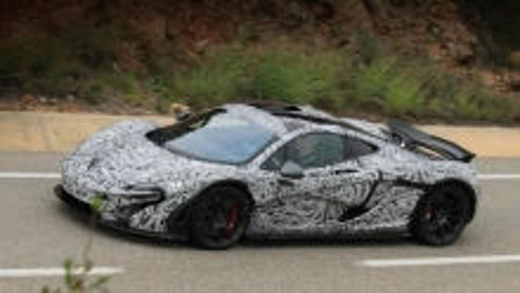 Суперкар McLaren P1 вышел на испытания