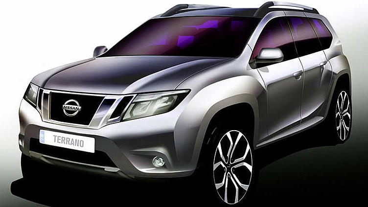 Опубликовано первое изображение Nissan Terrano Опубликовано первое изображение Nissan Terrano