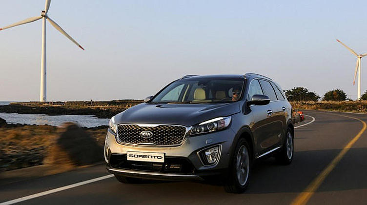 Новый KIA Sorento награжден сертификатом TUV Nord за экологичность