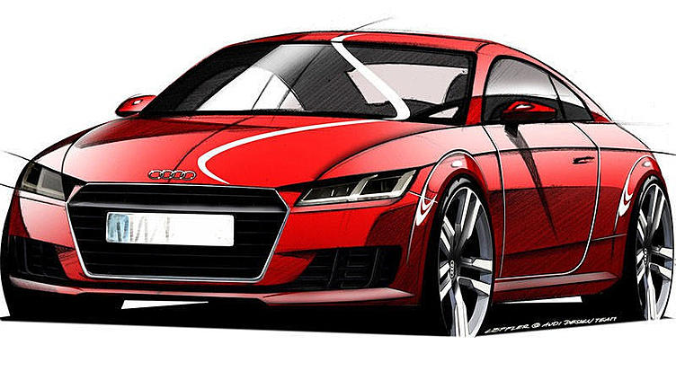 Появились первые изображения нового спорткара Audi Появились первые изображения нового спорткара Audi