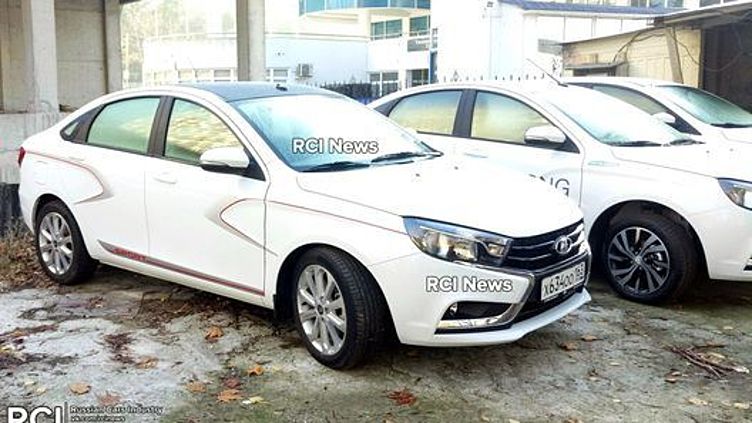 Спортивная версия Lada Vesta замечена на испытаниях Спортивная версия Lada Vesta замечена на испытаниях