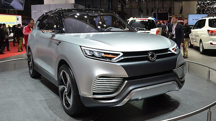SsangYong показал в Женеве концептуальный кроссовер SsangYong показал в Женеве концептуальный кроссовер