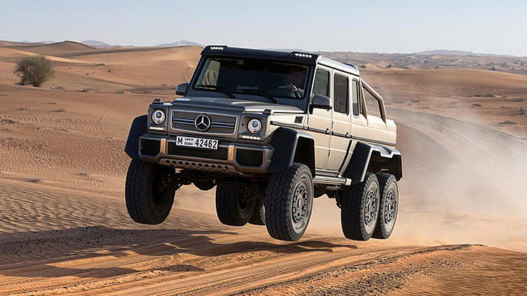 Шестиколесный Mercedes G 63 AMG будет стоить в России 24,5 млн рублей