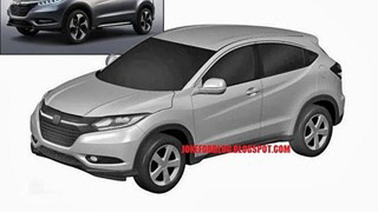 Изображения нового кроссовера Honda просочились в Сеть Изображения нового кроссовера Honda просочились в Сеть