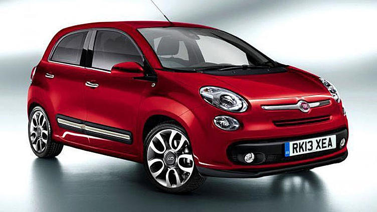 Fiat 500 станет пятидверным уже через полтора года