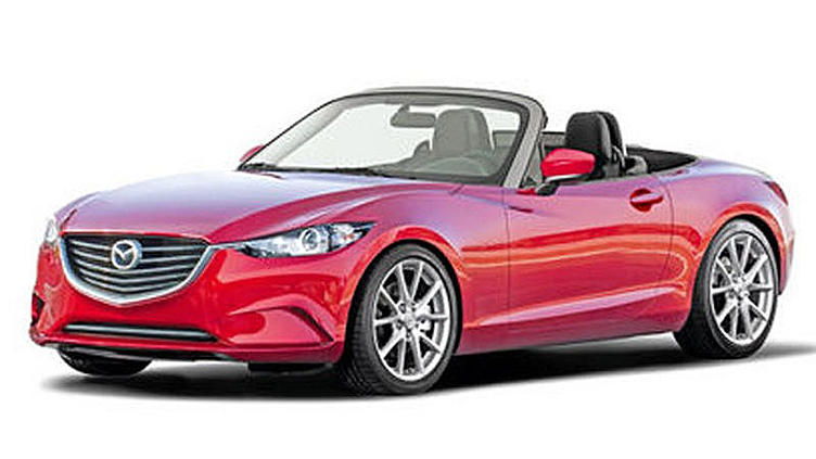 Появилось первое изображение новой Mazda MX-5 Появилось первое изображение новой Mazda MX-5