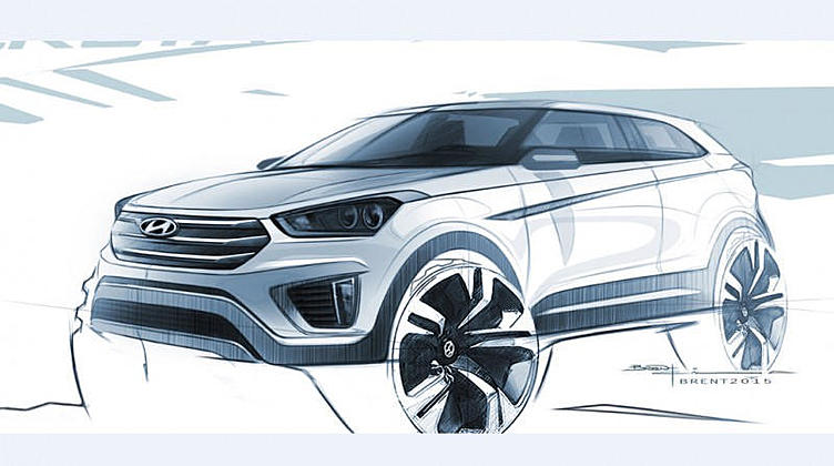 Hyundai Creta оказался двойником китайского кроссовера ix25 Hyundai Creta оказался двойником китайского кроссовера ix25