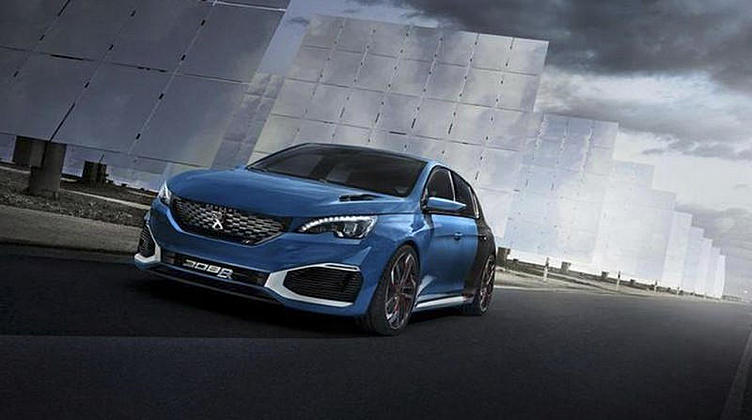 Peugeot 308 R стал гибридным и 500-сильным