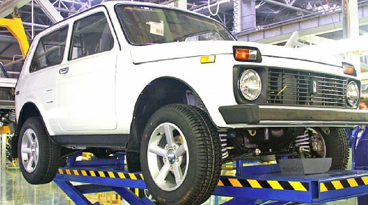 Казахстанский завод «Азия Авто» возобновил производство Lada 4x4