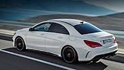 Появились первые снимки седана Mercedes CLA 45 AMG