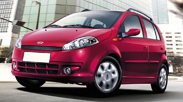 Chery прекратила продажи в России хэтчбека Kimo